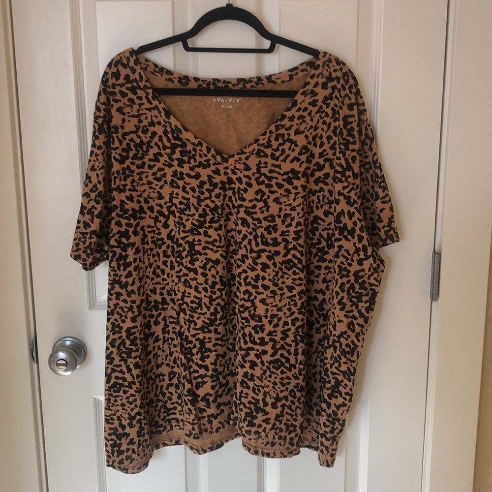 Ava & Viv Plus Size Short Sleeve T-Shirt